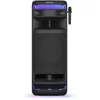 Image de Sony ULT Tower 10 Power Sound - Enceinte Festive Party Box Ultra Puissante, Bluetooth, Modes Deep Bass & Attack Bass, Eclairage 360°, Micro sans Fil Inclus, Facile à déplacer, Roues pivotantes - Noir