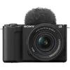 Image de Sony ZV-E10 II | Appareil Hybride à objectifs interchangeables APS-C avec 16-50 mm f/3.5-5.6 (Vidéo 4K60p 4:2:2 10 Bits, 26 MP, Stab. Digitale, Eye AF en Temps réel) + NPFZ100