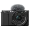 Image de Sony ZV-E10K Appareil Photo Hybride (APS-C) avec Objectif Power Zoom 16-50 mm f/3,5-5,6 II   écran orientable et inclinable, autofocus Eye AF en Temps réel, idéal pour Vloggers et débutants