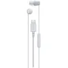 Image de Sony IER-EX15C avec Micro   Écouteurs filaires USB-C pour Android, iPhone, Ordinateur Portable et PC   Câble Anti-enchevêtrement   Parfaits pour Les Voyages et Une Utilisation Quotidienne   Blanc
