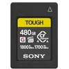 Image de Sony CFexpress Type A 480 Go Tough (CEAG480T)   VPG400 High Speed G Series, 1 800 Mo/s en Lecture, 1 700 Mo/s, IP57   Parfaite vidéo 4K/8K & la Photographie à Grande Vitesse