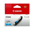 Image de Canon CLI-571 Cartouche C Cyan (Emballage Carton) (Lot de 2)