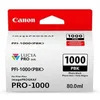 Image de Canon PFI-1000 Cartouche PBK Noire Photo (Emballage carton)