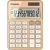 Image de Canon KS-125KB-GD, Scientific Calculator, Suitable for School and Business, Dual Power Battery, Tax Calculations and Grand Total Function, Large Upright Angled Display