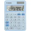 Image de Canon LS-125KB-PBL Calculatrice de poche bleu pastel Ecran: 12 à pile(s), solaire (l x H x P) 106 x 25 x 147 mm