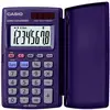 Image de Casio HS-8VERA Calculatrice de poche bleu foncé Ecran: 8 solaire, à pile(s) (L x l x H) 104 x 62.5 x 10 mm