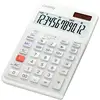 Image de Casio JE-12E-WE Calculatrice de bureau blanc Ecran: 12 à pile(s), solaire (l x H x P) 111 x 178 x 24 mm