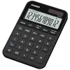 Image de CASIO MS-20YC Calculatrice de Bureau compacte avec calcul de l'heure, Noire