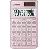 Image de Calculatrice de poche Casio SL-1000SC rose solaire, à pile(s)