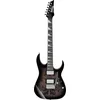 Image de Ibanez Gio GRG220PA1-BKB Transparent Brown Black Burst - Guitare Électrique