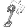 Image de SHIMANO RD-M8100 Type SGS Plaque de Guidage de chaîne Black One Size