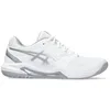 Image de ASICS Dedicate 8 Donna Chaussures de Tennis Blanc Argent