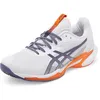 Image de Asics 1041A437-103 Solution Speed FF 3 Clay Homme White/Greyish Purple EU 41.5