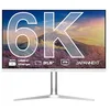 Image de JAPANNEXT Ecran PC 32" IPS 6K (6016x3384) Blanc