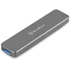 Image de SilverStone SST-MS09C - USB 3.1 Gen. 2 externe boîtier disque dur pour M.2 SATA SSD, anthracite