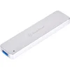 Image de SilverStone SST-MS09S - USB 3.1 Gen. 2 externe boîtier disque dur pour M.2 SATA SSD, argent