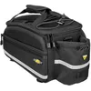 Image de Topeak MTS TrunkBag EX 2.0 Sac de vélo résistant à l'eau avec côtés Extensibles et se Fixe à Un Porte-Bagages avec Sangles, Noir
