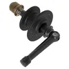 Image de Topeak 15400206 Porte-chaîne en Aluminium/Acier/Composite Noir Compatible avec Axes enfichables et Blocage Rapide Outil de vélo Robuste 10 x 8,5 x 4 cm