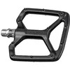 Image de Funn Python Pédales Plates VTT, Plateforme Large, Axe CrMo (Noir)