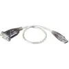 Image de Adaptateur USB 1.1 ATEN UC232A-AT - [1x SUB-D mâle 9 pôles - 1x USB 1.1 type A mâle] - 0.35 m - argent