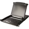 Image de Aten CL5708M-AT-FG Console Ecran LCD 17" + Clavier + Trackball AZERTY