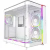 Image de Tour midi MONTECH KING 95 PRO Tempered Glass ARGB Boîtier PC blanc