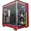 Image de Tour midi MONTECH KING 95 PRO Tempered Glass ARGB Boîtier PC rouge