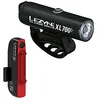 Image de Lezyne Classic Drive 700Xl Plus + Zecto Drive 200 Plus Paire de lampes Noir satiné/noir Taille unique