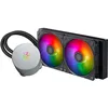 Image de SilverStone Technology IceMyst 240, Refroidisseur liquide tout-en-un de qualité Premium avec éclairage ARGB, SST-IM240-ARGB