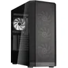 Image de SilverStone Technology FARA 514X, Bénéficiez d'un Flux d'air élevé : Châssis ATX mi-Hauteur avec Support de Deux radiateurs et éclairage ARGB captivant, SST-FA514X-BG (Noir)