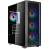 Image de SilverStone Technology FARA 515XR Châssis de Tour intermédiaire ATX équipé d’Un Support pour Double radiateur et d’Un stupéfiant éclairage Arc-en-Ciel,Noir, SST-FA515XR-BG