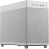 Image de ASUS Prime AP201 Blanc Tempered Glass MicroATX Case Support Radiator Up to 360 mm and Graphics Card Length up to 338 mm, Color Matched Cables, Tool-Free Side Panels, USB 3.2 Gen 2 Type-C Front Panel