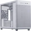 Image de ASUS Prime AP201 Tempered Glass (Blanc)   Boîtier PC Gaming MicroATX (Support de radiateur jusqu'à 360 mm, Panneaux latéraux sans Outil, Panneau Avant USB 3.2 Gen 2 Type-C)