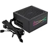 Image de Aerocool LUXPRORGB1000M, Alimentation Semi-Modulaire RGB 1000W, 80Plus Gold +90%, Condensateurs Japonais, Ventilateur FDB 14cm APFC, ATX 3.0 et PCIe 5.0, Compatible ARGB, Garantie 5 Ans, Noir