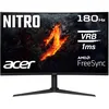 Image de acer Nitro XZ322QUV3bmiiphx, Écran PC Gaming Incurvé 31.5" WQHD, 180Hz (Curve 1500R, 2560x1440, 16:9, AMD Freesync, 1ms (VRB), 400Nits, 2xHDMI 2.0/1xDP 1.4) Moniteur PC Curve, Pied Ajustable, Noir