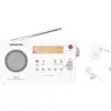 Image de N/A FM Sangean PR-D7 blanc fonction réveil