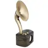 Image de Sangean WR-45X Gold Radio de table FM AUX, Bluetooth rechargeable noir, or