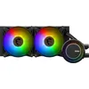 Image de MSI MAG CORELIQUID E240 Kit Watercooling CPU, Plaque Froide en Cuivre Agrandie, Tête Waterblock ARGB & Ventilateurs FDB, Double Chambre, Radiateur Split-Flow, Mystic Light, Compatible AMD & Intel