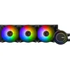 Image de MSI MAG CORELIQUID E360 Kit Watercooling CPU, Plaque Froide en Cuivre Agrandie, Tête Waterblock ARGB & Ventilateurs FDB, Double Chambre, Radiateur Split-Flow, Mystic Light, Compatible AMD & Intel