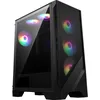 Image de MSI MAG Forge 120A Airflow Boîtier PC Moyen Tour ATX, Micro-ATX & Mini-ITX, Verre Trempé, Façade Mesh, 6 Ventilateurs Auto-RGB 120mm, Filtre AntiPoussière Magnétique, Ports USB 3.2 Gen 1 Type-A