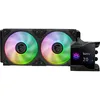 Image de MSI MPG CORELIQUID D240 Watercooling CPU - Pompe avec ventilateur 60 mm, 2 x ventilateurs 120 mm ARGB, écran 2,4", tuyaux anti-Évaporation, compatible Mystic Light - Compatible sockets AMD & Intel