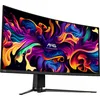 Image de MSI MAG 341CQP QD-OLED Ecran Gaming incurvé 34'' UWQHD - 1800R, Dalle Quantum Dot OLED 3440 x 1440, 175 Hz / 0.03 ms, 99% DCI-P3,  E 2, DisplayHDR True Black 400, KVM - DP 1.4a, HDMI 2.1, USB Type-C
