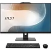 Image de MSI Modern AM272P 1M-814FR PC Tout-en-Un - 27" FHD IPS, Intel Core 7 150U, 16 Go DDR5, SSD 1 to NVMe, WiFi 6E, Webcam et Haut-parleurs intégrés, Clavier et Souris sans Fil, Windows 11 Pro - Noir