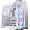 Image de MSI MAG PANO 100R PZ White Boîtier PC ATX - Compatible Installation Verticale de Carte Graphique, Support GPU, filtres à poussière, Cage de Stockage pivotante, Double Compartiment, USB Type-C 20 GB/s