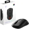 Image de MSI Versa 300 Wireless Souris Gaming - Capteur Optique 8000 DPI, taux de Rapport 1000 Hz, symétrique, Micro-switches Kailh 30M+ clics, 6 Boutons, Batterie 50h, Latence 1ms, RGB, 60g - avec/sans Fil