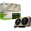 Image de MSI GeForce RTX 5060 8G Inspire 2X OC Carte Graphique 8 Go GDDR7 (28 Gb/s/128 Bits), Refroidissement à Double Ventilateur (2 x Ventilateurs STORMFORCE) - HDMI 2.1b, DisplayPort 2.1b,