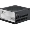 Image de MSI Pro A1000PL PCIE5 Alimentation, 1000W, 80 Plus Platinum, ATX 3.1, Support GPU PCIe 5.1, Connecteur natif 12V-2x6 Bicolore, ATX, câbles à Gaine gaufrée