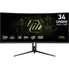 Image de Moniteur gaming MSI MAG 342CQRFDE E20 CEE F (A - G) 86.4 cm 34 pouces 3440 x 1440 pixels 21:9 0.5 ms DisplayPort, HDMI , prise casque VA LED
