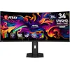 Image de MSI MAG 341CQP QD-OLED X28 Écran Gaming incurvé 34.18" UWQHD