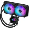 Image de Asus ROG Strix LC III 240 ARGB, Refroidisseur de Liquide CPU Tout-en-Un ROG Strix LC III ARGB avec Bloc d'eau Rotatif à 360°, Nouvelle Pompe Gen7 v2 d'Asetek, Ventilateurs ROG ARGB